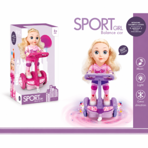 Electric Sport Doll On Balance Car With Lights And Music