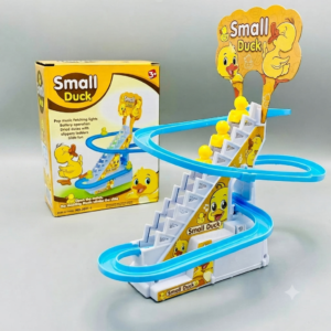 Small Duck Climbing Stairs And Slide Musical Toy For Kids