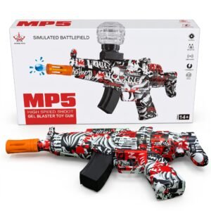 Electric Graffiti Gel Blaster Toy Gun With Rechargeable Battery Set