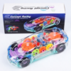 Transparent Concept Racing Gear Car Toy With Lights And Music