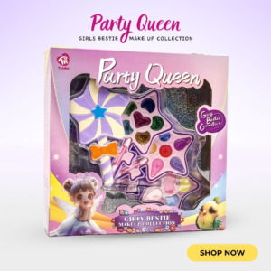 Tiana Party Queen Girls Bestie Star Wand Makeup Toy Set