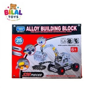 Metal Alloy Building Blocks 25 Models 239 Pieces Set