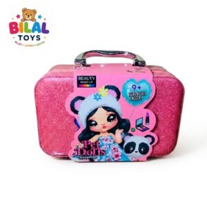 Pet Dolls Surprise Glittery Pink Kids Pretend Play Makeup Kit