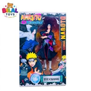 Naruto Shippuden Itachi Uchiha Akatsuki Cloak Collectible Action Figure Toy