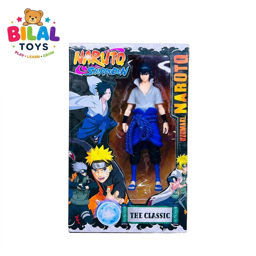 Naruto Shippuden Sasuke Uchiha Collectible Action Figure Toy For Kids