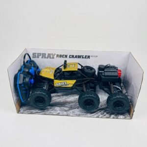 WhatsApp_Image_2026-08-08_at_5.25.26_202608080542 1:16 Scale Yellow Remote Control Rock Crawler With Rechargeable Battery