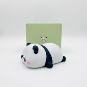 Cute Rechargeable Silicone Panda Night Light With Color Changing LED