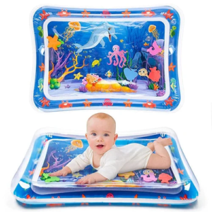 Interactive Tummy Time Baby Crawling Water Play Pad Sensory Toy
